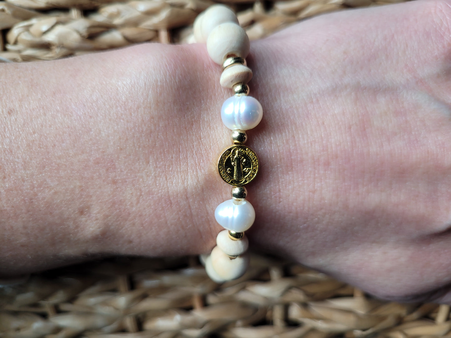 St. Benedict Aromatherapy/ Diffuser Bracelets-ADULT
