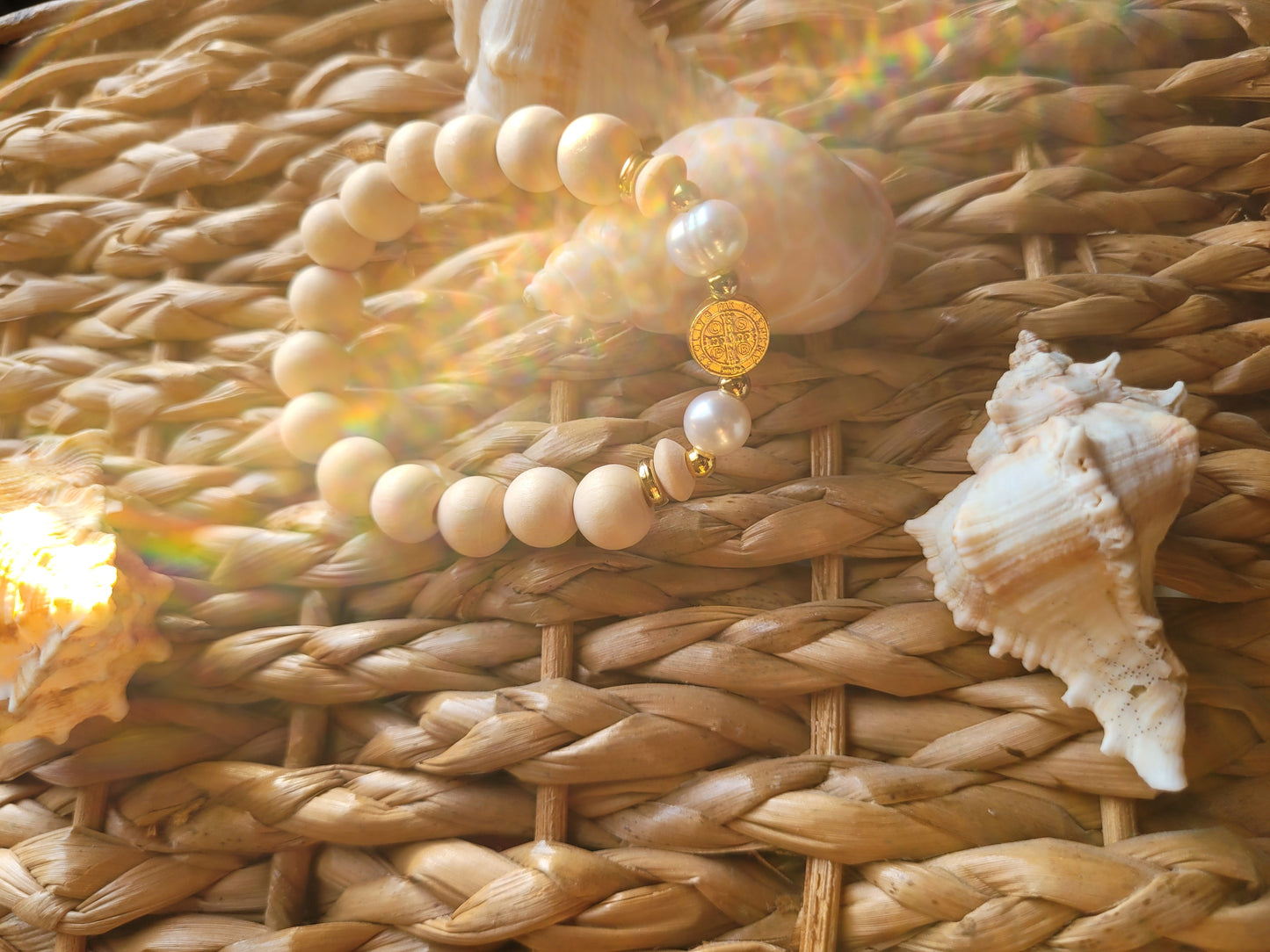 St. Benedict Aromatherapy/ Diffuser Bracelets-ADULT