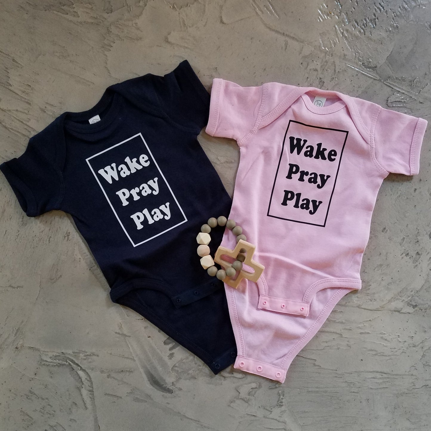 SALE!!!!!-"Wake, Pray, Play" Infant & Toddler