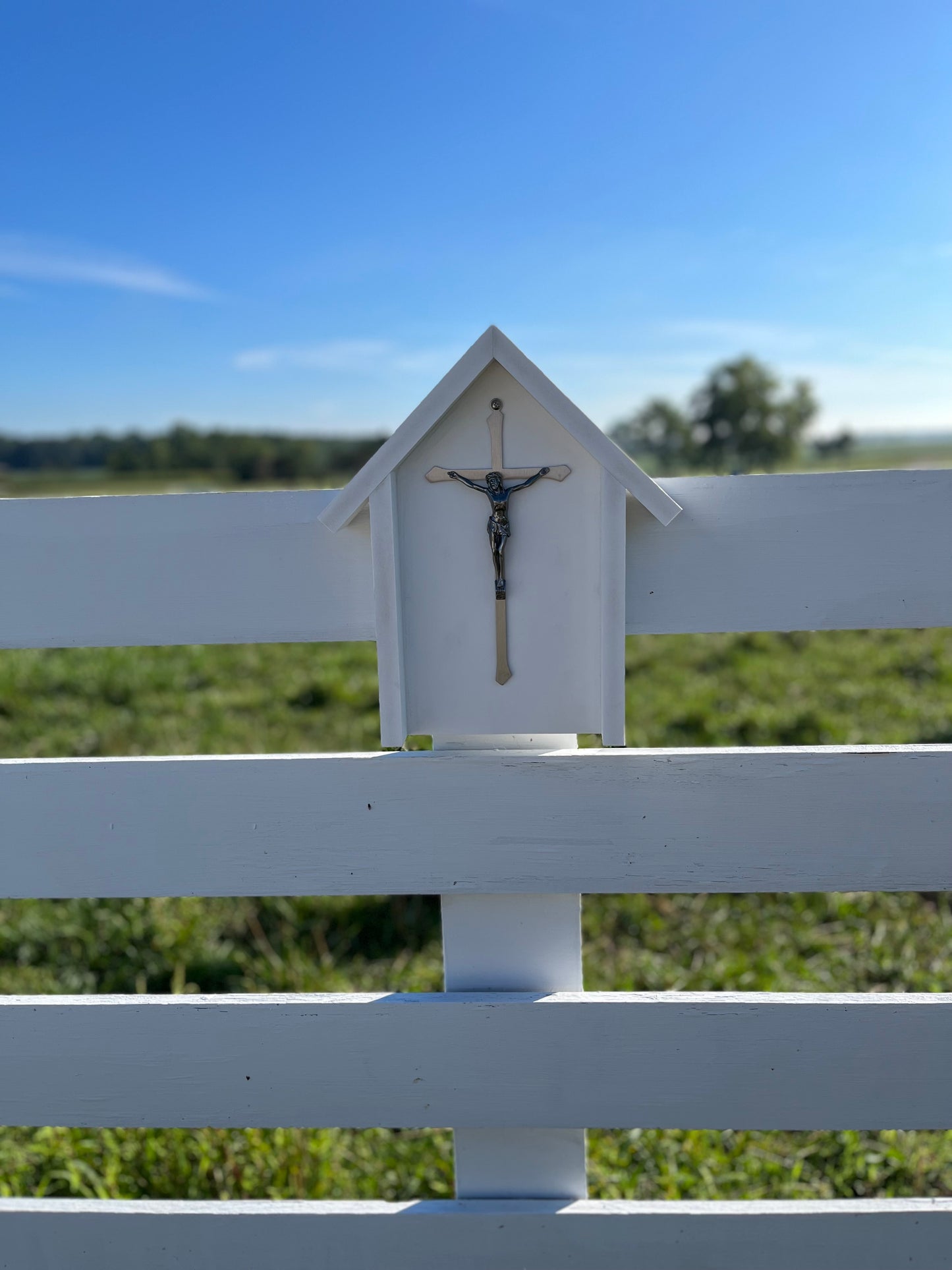 Outdoor Crucifix Wayside Shrine