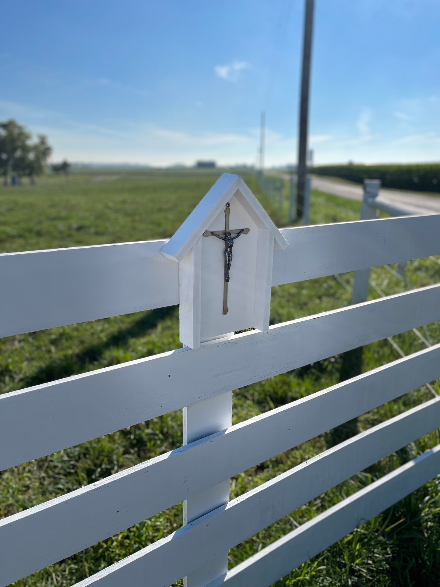 Outdoor Crucifix Wayside Shrine